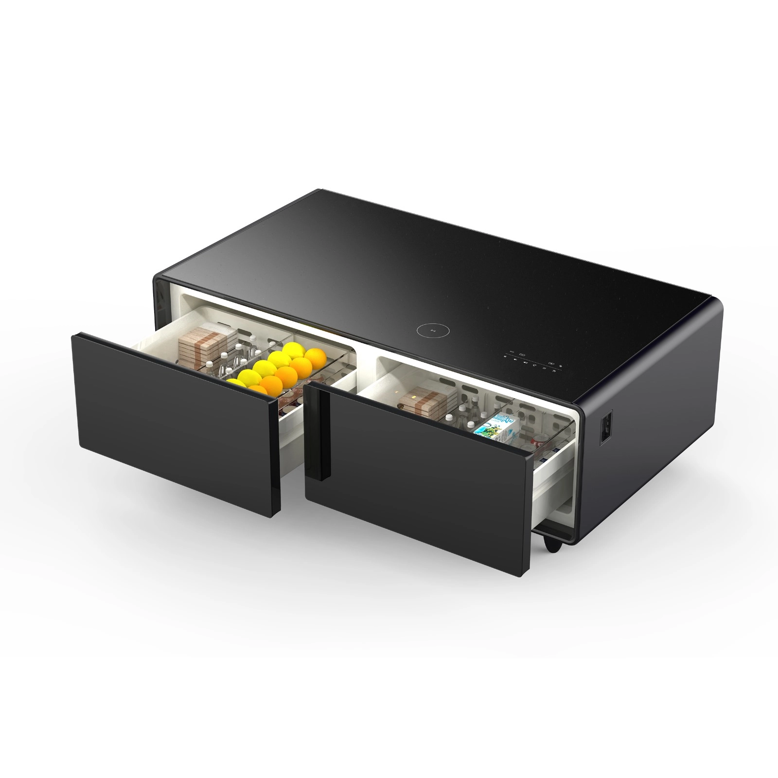 Smart Coffee Table with Fridge